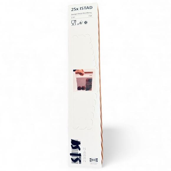 IKEA ISTAD Red Stripe Resealable Bags 3 qt  (Set of 2) 50 Bags - Picture 3 of 4